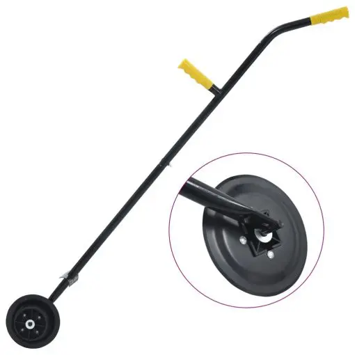 vidaXL Garden Lawn Edger 125 cm Steel