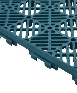 vidaXL Garden Tiles 24 pcs Green 29×29 cm Plastic