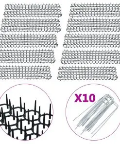 vidaXL Animal Repellent 10 pcs 49×14 cm PP