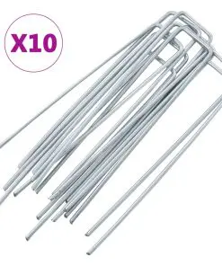 vidaXL Animal Repellent 10 pcs 49×14 cm PP