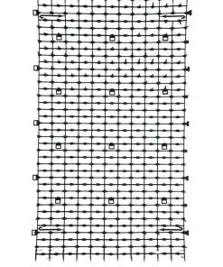 vidaXL Animal Repellent 400×30 cm PP