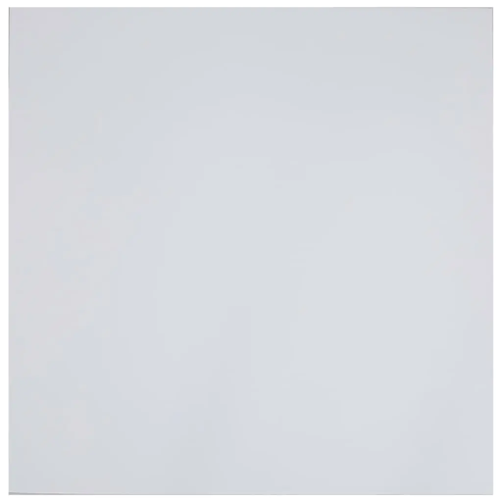 vidaXL Dining Table White and Oak 80.5×80.5×73 cm MDF