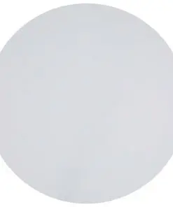 vidaXL Dining Table White and Oak 90×73.5 cm MDF