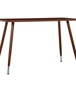 vidaXL Dining Table Brown 120x60x74 cm MDF