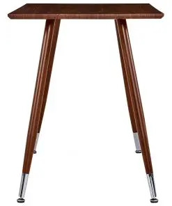 vidaXL Dining Table Brown 120x60x74 cm MDF