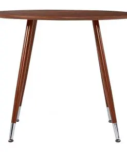 vidaXL Dining Table Brown 90×73.5 cm MDF
