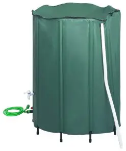 vidaXL Collapsible Rain Water Tank with Spigot 1250 L