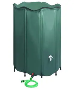 vidaXL Collapsible Rain Water Tank with Spigot 1500 L