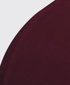 vidaXL Chair Cover Stretch Burgundy 12 pcs