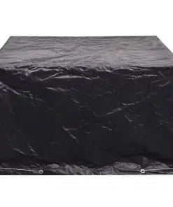 vidaXL Garden Furniture Covers 2 pcs 6 Person Poly Rattan Set 8 Eyelets 172x113cm