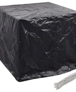 vidaXL Garden Water Tank Covers 2 pcs 8 Eyelets 116x100x120 cm