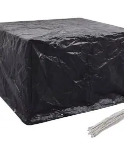 vidaXL Garden Furniture Covers 2 pcs 8 Eyelets 135x135x90 cm