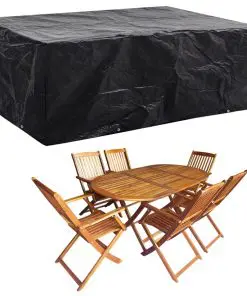 vidaXL Garden Furniture Covers 2 pcs 8 Eyelets 242x162x100 cm