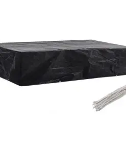 vidaXL Garden Sunlounger Cover 2 pcs 8 Eyelets 218x77x55 cm