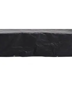 vidaXL Garden Sunlounger Cover 2 pcs 8 Eyelets 218x77x55 cm