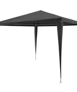 vidaXL Party Tent 3×3 m PE Anthracite