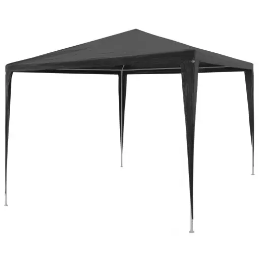 vidaXL Party Tent 3×3 m PE Anthracite