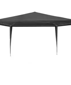 vidaXL Party Tent 3×3 m PE Anthracite