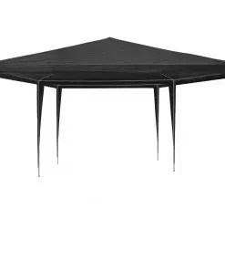 vidaXL Party Tent 3×9 m PE Anthracite
