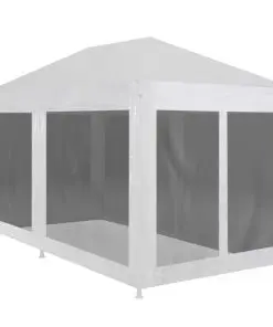 vidaXL Party Tent with 6 Mesh Sidewalls 6×3 m