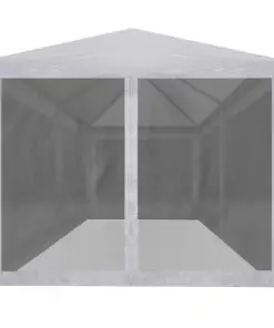 vidaXL Party Tent with 6 Mesh Sidewalls 6×3 m