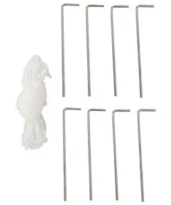 vidaXL Party Tent with 6 Mesh Sidewalls 6×3 m