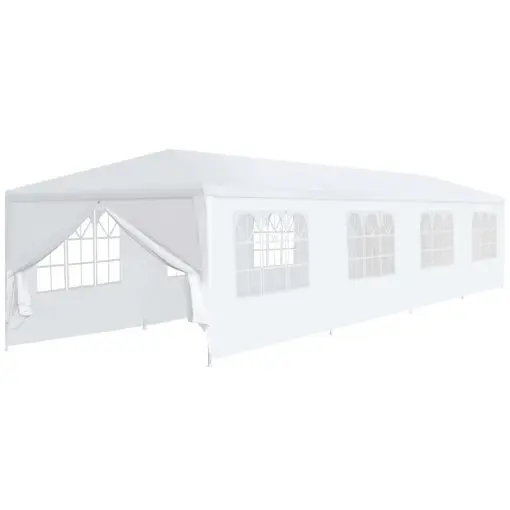 vidaXL Garden Marquee 3×12 m White