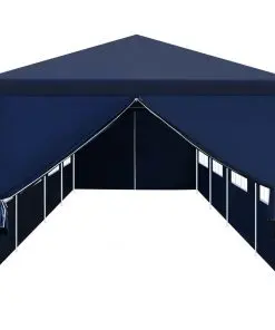 vidaXL Garden Marquee 3×12 m Blue