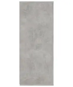 vidaXL Sideboard Concrete Grey 105x30x75 cm Chipboard