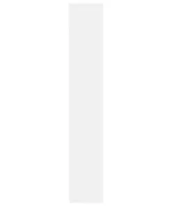 vidaXL 4-Tier Book Cabinet White 80x24x142 cm Chipboard