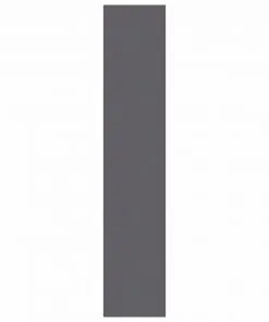 vidaXL 4-Tier Book Cabinet Grey 60x30x151.5 cm Chipboard