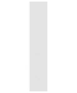 vidaXL 4-Tier Book Cabinet High Gloss White 60x30x151.5 cm Chipboard