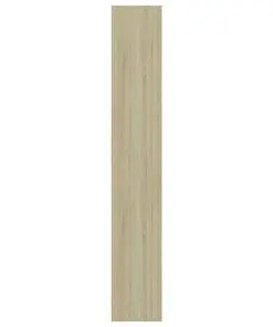 vidaXL 5-Tier Book Cabinet Sonoma Oak 60x30x189 cm Chipboard