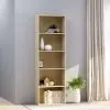 vidaXL 5-Tier Book Cabinet Sonoma Oak 60x30x189 cm Chipboard