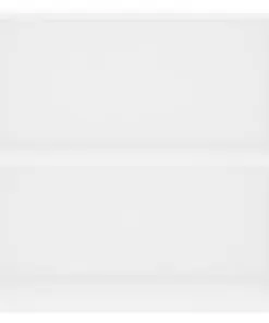 vidaXL 2-Tier Book Cabinet White 80x30x76.5 cm Chipboard