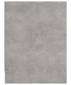 vidaXL Bedside Cabinets 2 pcs Concrete Grey 40x30x40 cm Chipboard