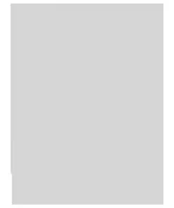 vidaXL Bedside Cabinets 2 pcs High Gloss White 40x30x40 cm Chipboard