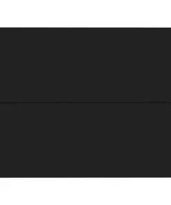 vidaXL Bedside Cabinet Black 40x30x30 cm Chipboard