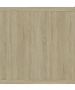 vidaXL Bedside Cabinets 2 pcs White and Sonoma Oak 40x30x30 cm Chipboard