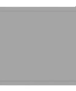 vidaXL Bedside Cabinets 2 pcs High Gloss Grey 40x30x30 cm Chipboard