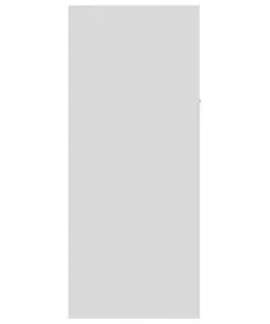 vidaXL Shoe Cabinet White 60x35x84 cm Chipboard