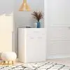 vidaXL Shoe Cabinet White 60x35x84 cm Chipboard