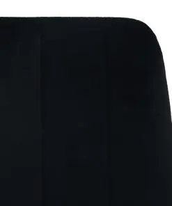vidaXL Dining Chairs 6 pcs Black Velvet