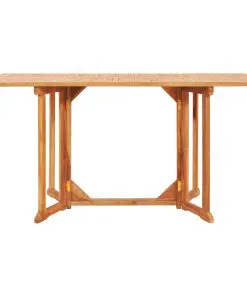 vidaXL Folding Butterfly Garden Table 150x90x75 cm Solid Teak Wood