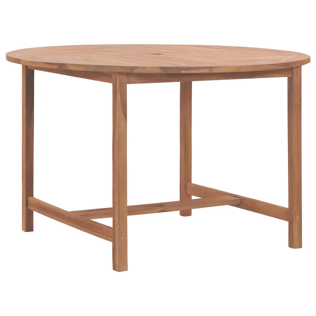 vidaXL Garden Table 120×76 cm Solid Teak Wood