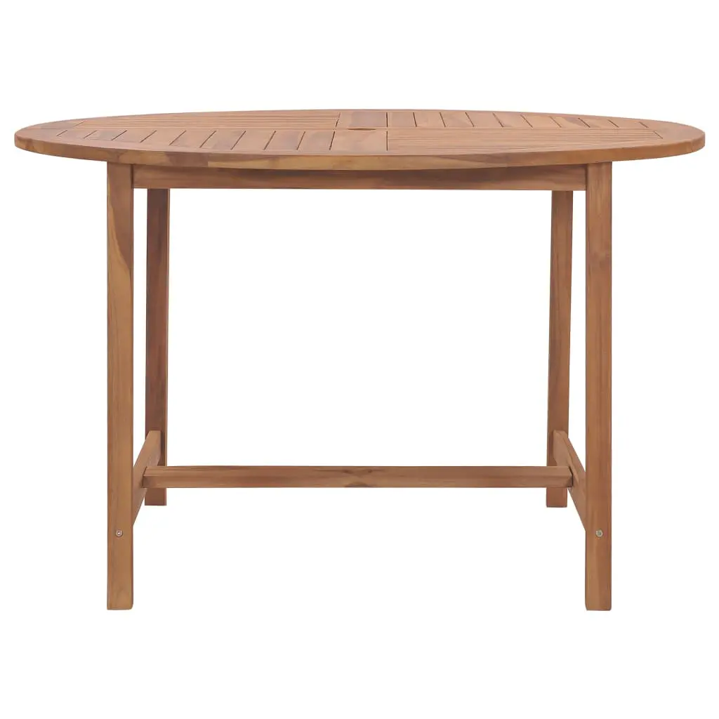 vidaXL Garden Table 120×76 cm Solid Teak Wood