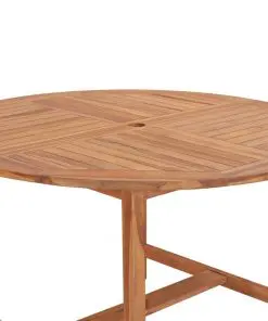 vidaXL Garden Table 120×76 cm Solid Teak Wood