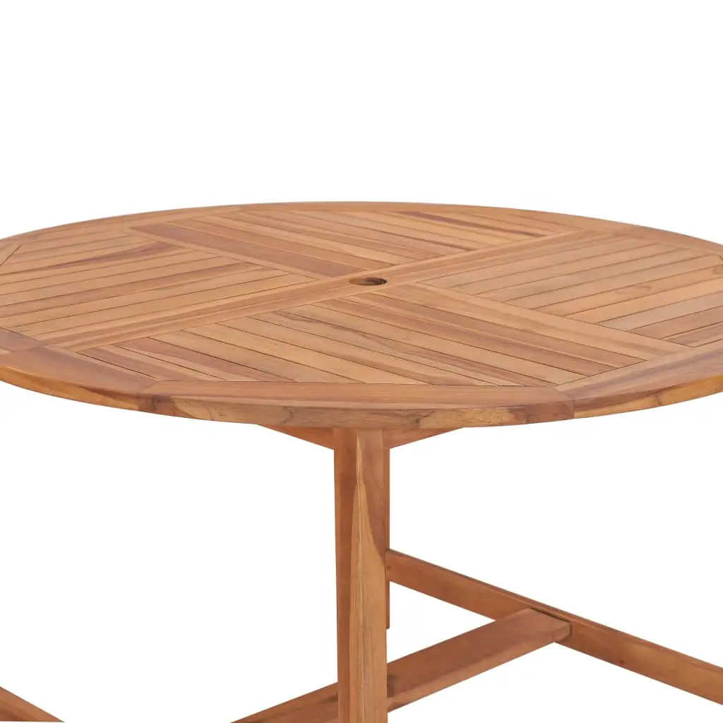 vidaXL Garden Table 120×76 cm Solid Teak Wood