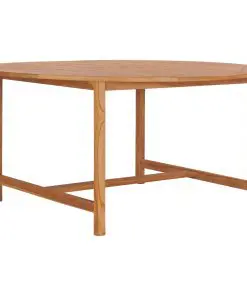vidaXL Garden Table 150×76 cm Solid Teak Wood