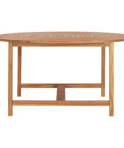 vidaXL Garden Table 150×76 cm Solid Teak Wood